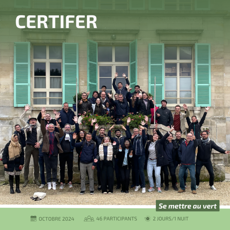 Séminaire CERTIFER au Domaine du Château Vert